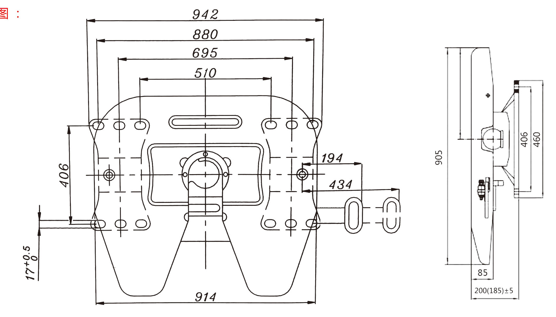 Dimensioned Drawing