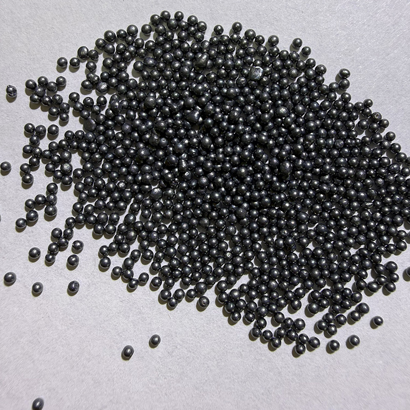 S390 steel shot, diameter: 1.2mm.