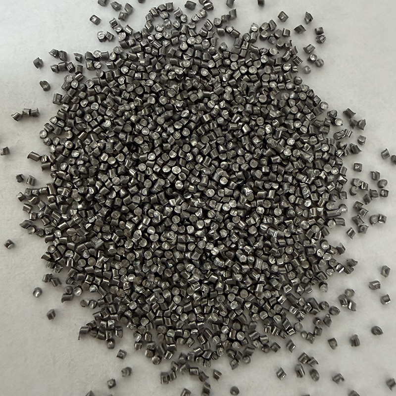 Carbon steel shots specification: 45#, Diameter: 0.8mm